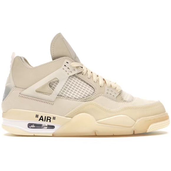 Beige High-Top Sneakers